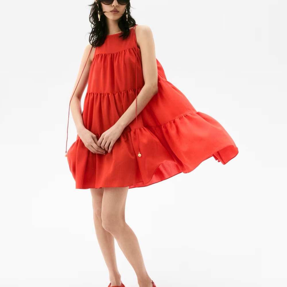 H&M Vibrant Red Mini Dress